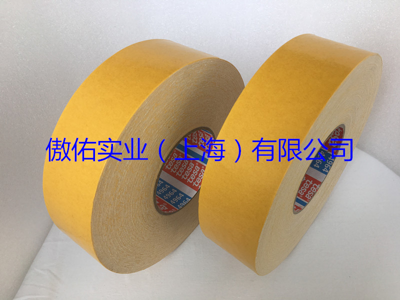 德莎tesa4964双面布基高粘地毯铺设胶带